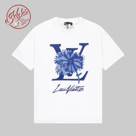 yayoi kusama alliance series psychedelic flower short-sleeved t-shirt white
