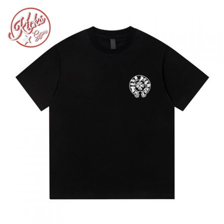 Chrome Hearts Crewneck Logo T-Shirt Black