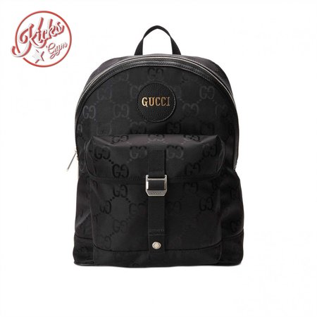 Gucci Off The Gird Backpack Black GG Nylon - GBP002