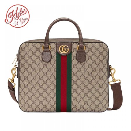 Gucci Canvas Ophidia GG Briefcase - GBC003