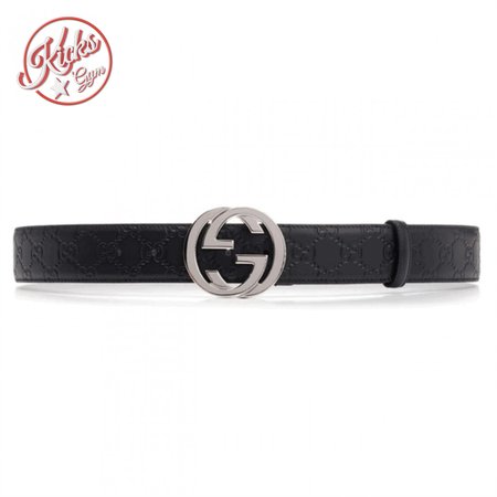 GUCCI GG SUPREME BELT WITH G BUCKLE - B43
