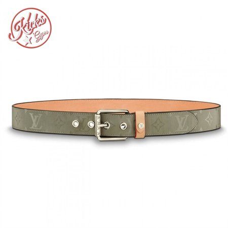 belt voyager monogram 35mm grey - b148