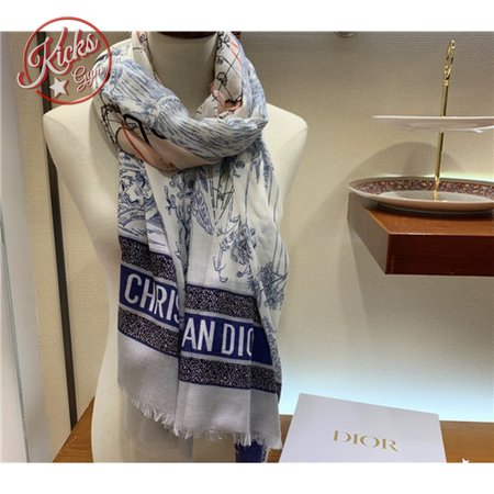 Dior cashmere shawl