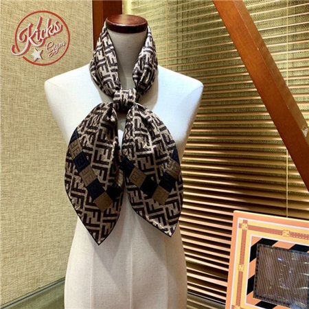 fendi silk square scarf