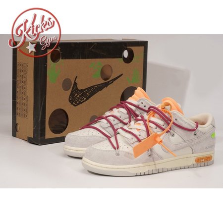 OFF WHITE X NK Dunk Low "The 50" (NO.35) size 36-47.5 available