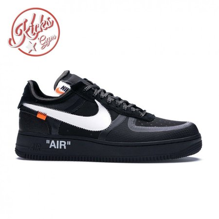 Off-White x Air Force 1 Low 'Black' Size 40-47.5