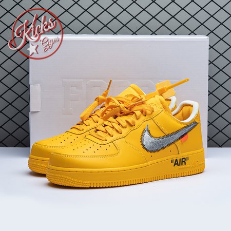 Off-White x Air Force 1 Low 'University Gold' Size 36-47.5