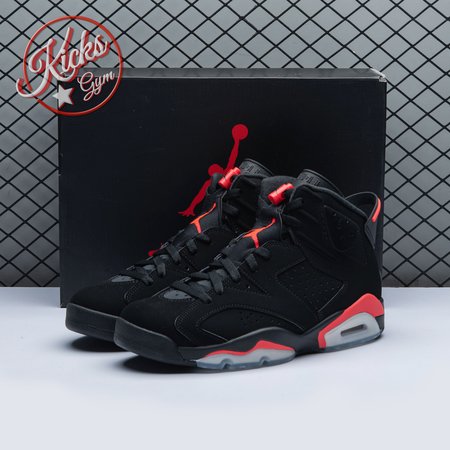 Jordan 6 Retro Black 'Infrared' 384664 060 Size 40-47.5