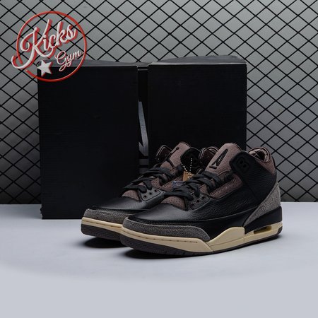 Jordan 3 Retro OG SP A Ma Maniere Black Violet Ore FZ4811-001 Size 36-47.5