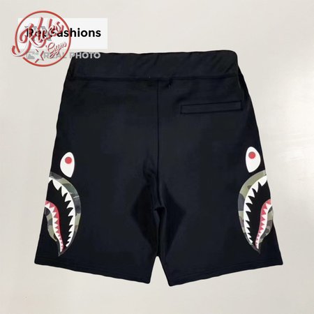 Bape Side Shark Sweat Shorts