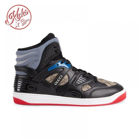 Gucci Basket black high-top sneakers - GC161