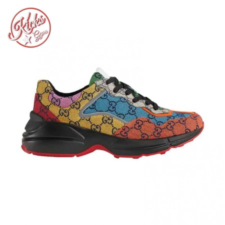 Men's Rhyton GG Multicolor sneaker - GC93
