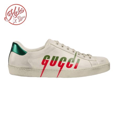 GUCCI MEN'S ACE SNEAKER WITH GUCCI BLADE - GC2